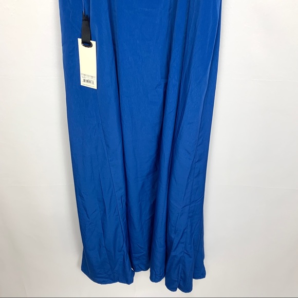 NWT Revolve BB Dakota Loulla Sleeveless Cutout Maxi Dress Baltic Blue 8 - Picture 8 of 10